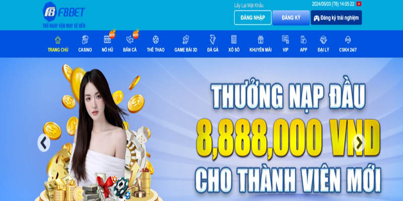 Nhiều ưu đãi khi đăng ký thành viên F8bet