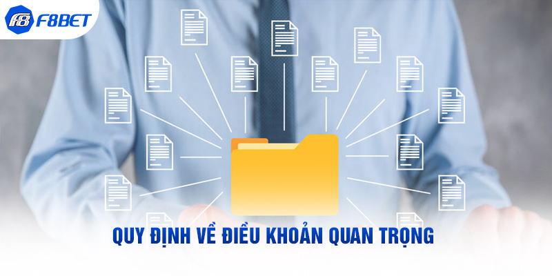 Quy định quan trọng về miễn trừ trách nhiệm F8bet